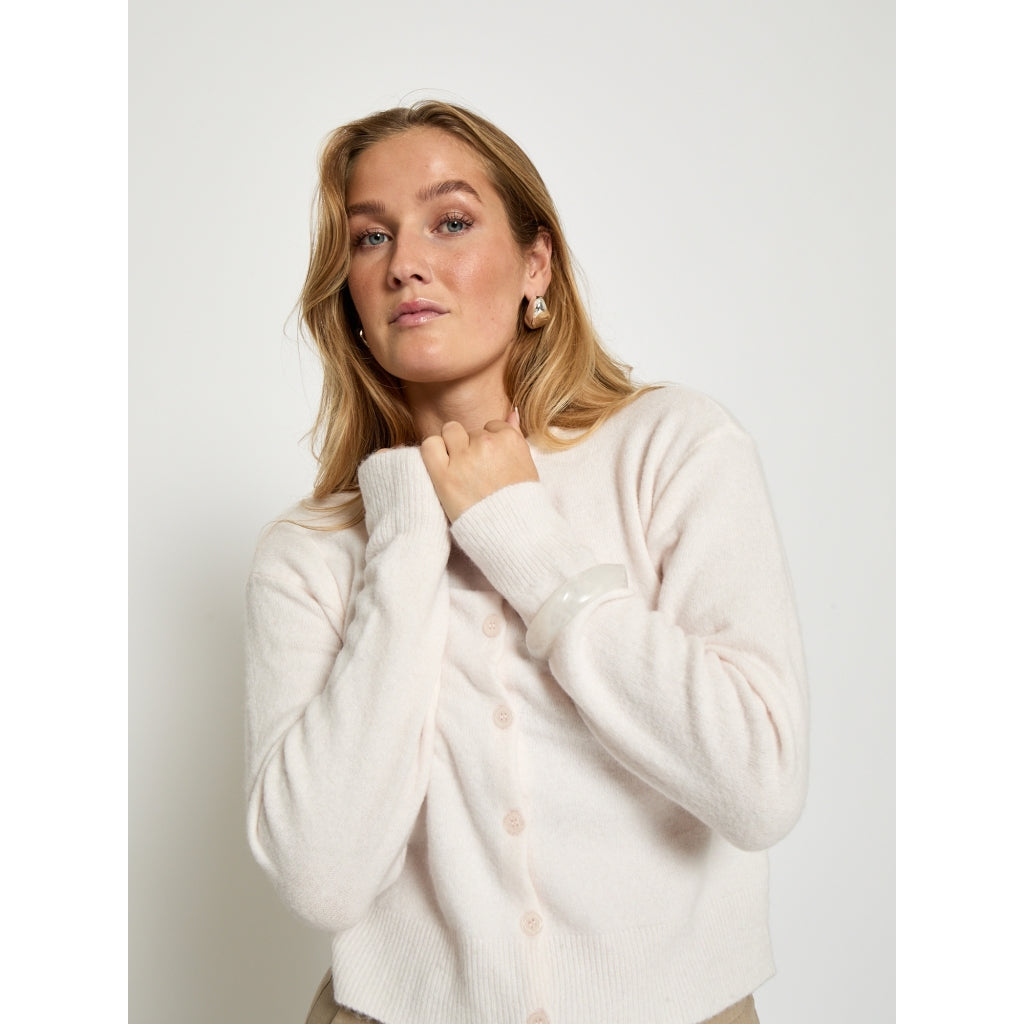 Peppercorn PCKate Cardigan Cardigans 7019M Shrinking Violet Melange