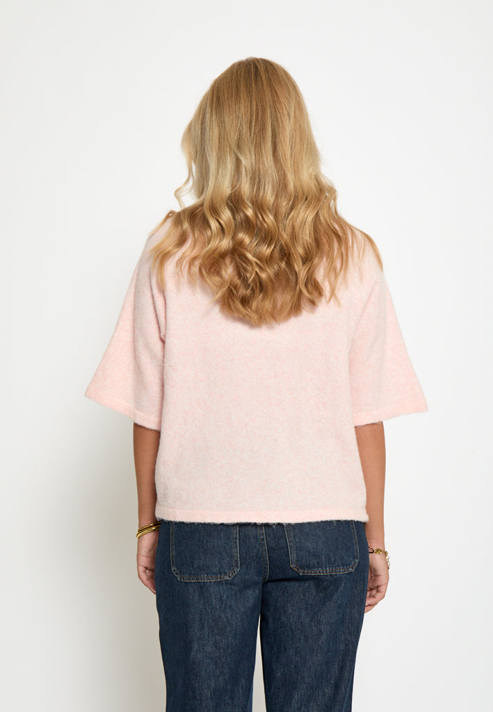 Peppercorn PCKate Knit Blouse Blouse 4030M Pearl Blush Melange