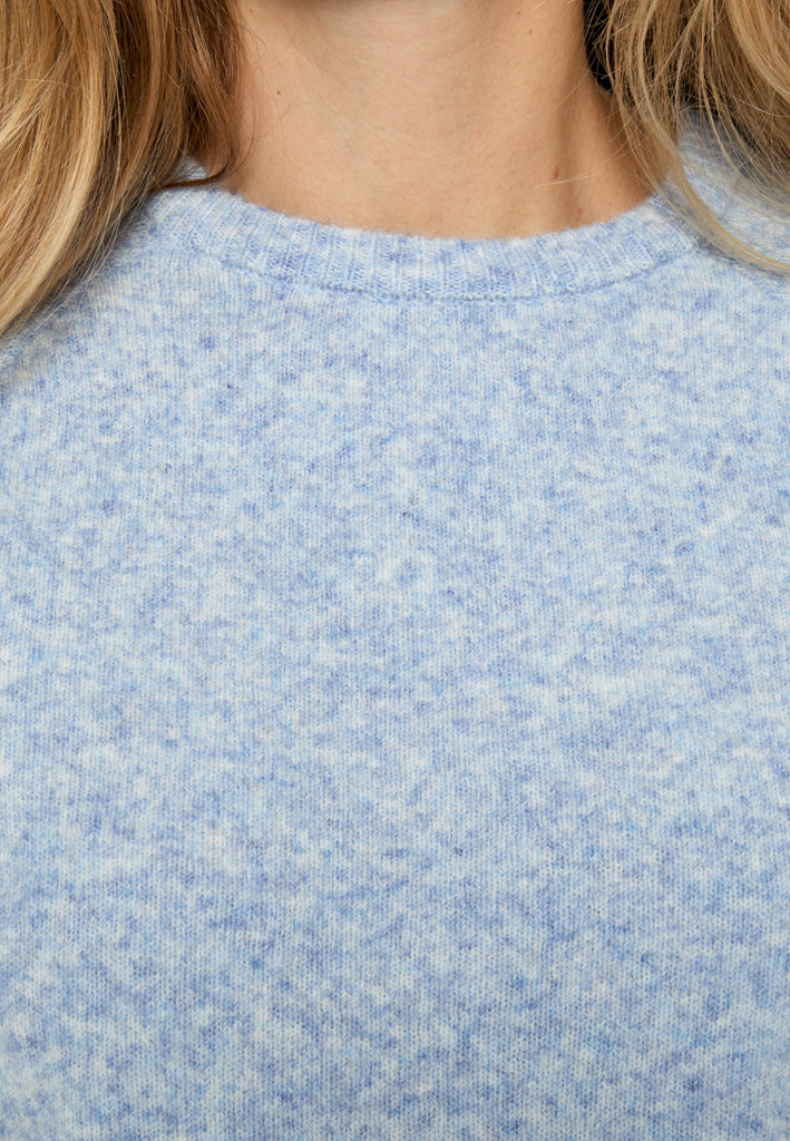 Peppercorn PCKate Knit Blouse Blouse 7015M Hydrangea Melange