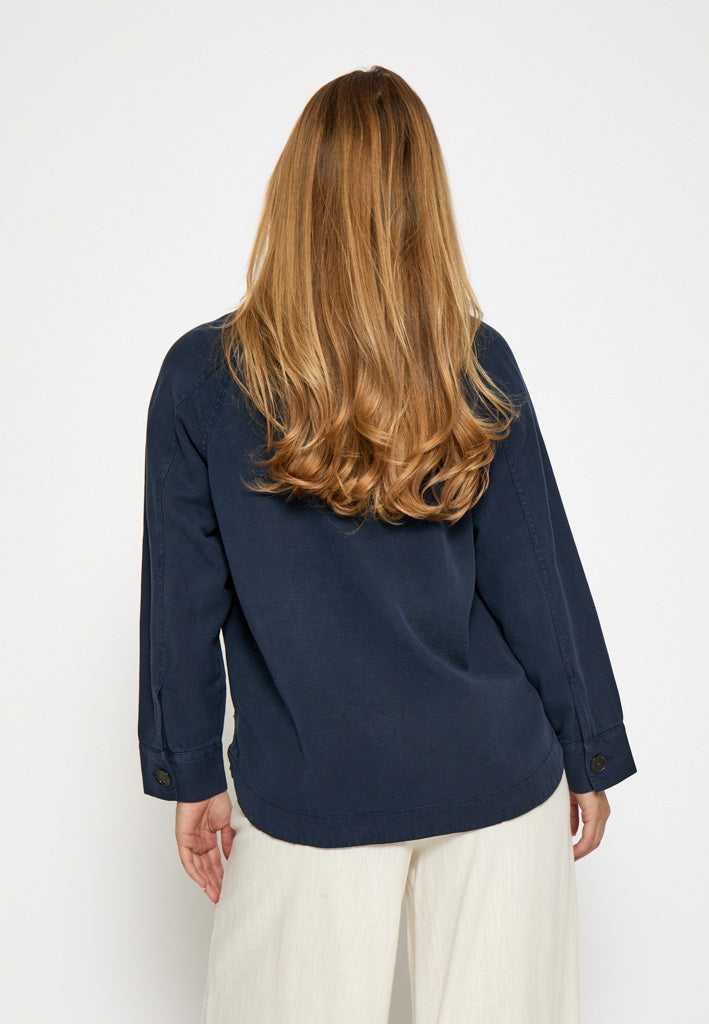 Peppercorn PCKelly Shirt Jacket Jacket 5270 Black Iris