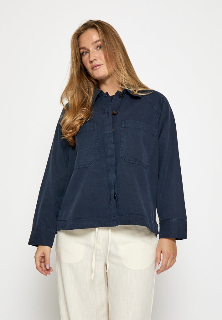 Peppercorn PCKelly Shirt Jacket Jacket 5270 Black Iris