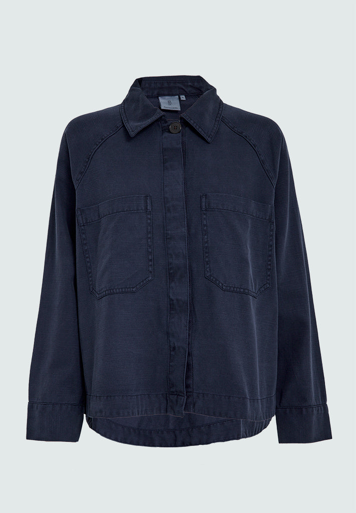 Peppercorn PCKelly Shirt Jacket Jacket 5270 Black Iris