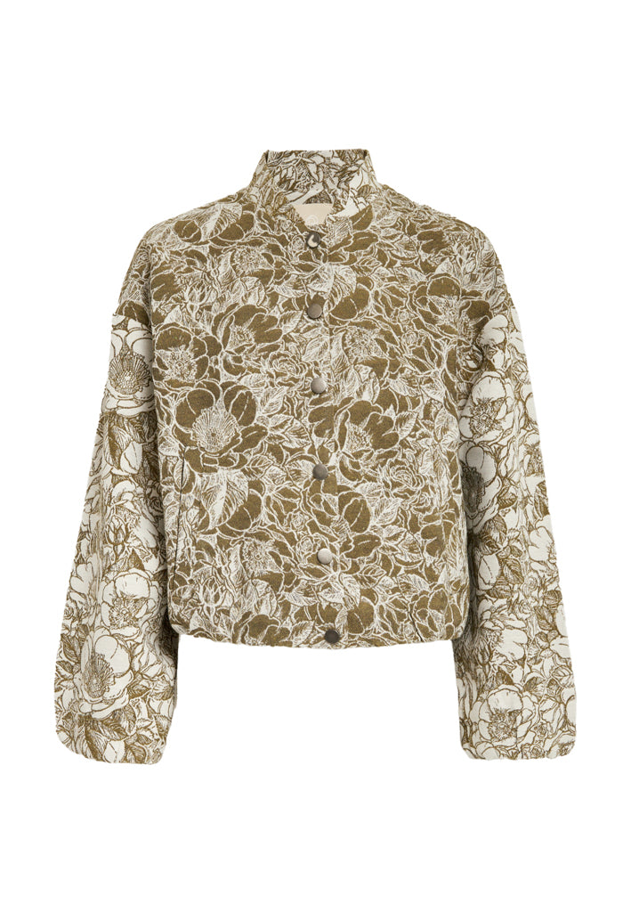 Peppercorn PCKhloé jacket Jacket 5050J Toffee Jacquard