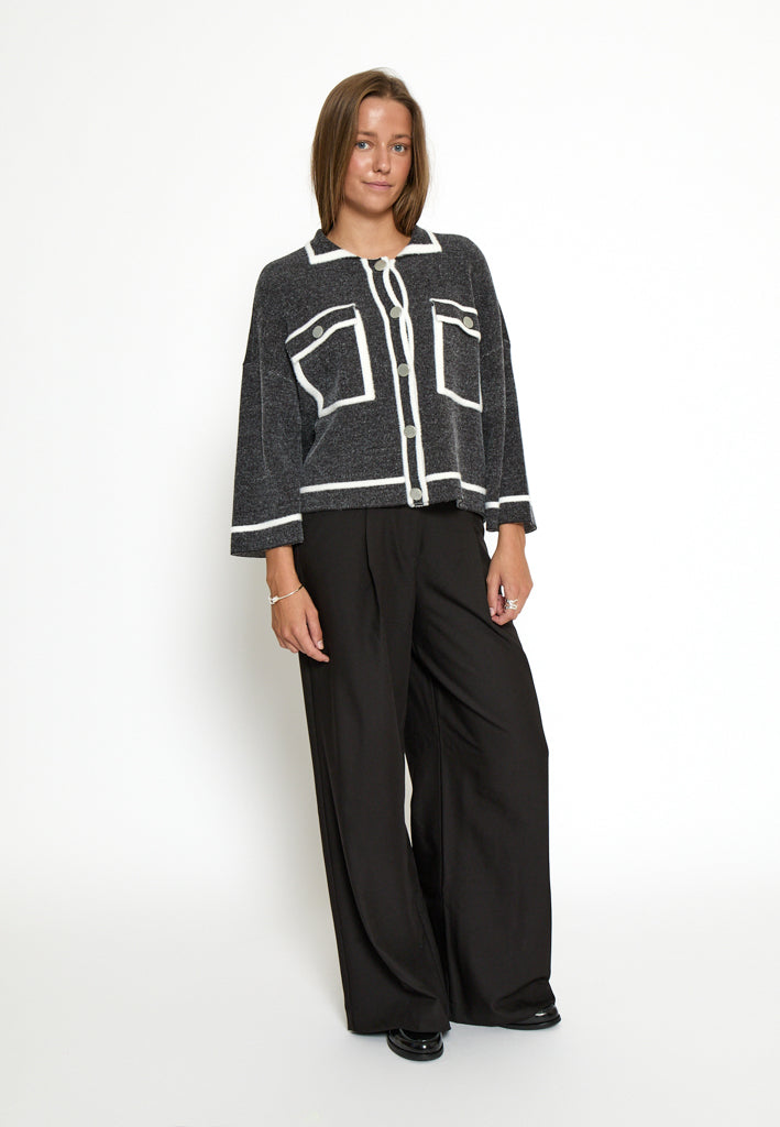 Peppercorn PCKylie Knit Cardigan Cardigans 9000 Black