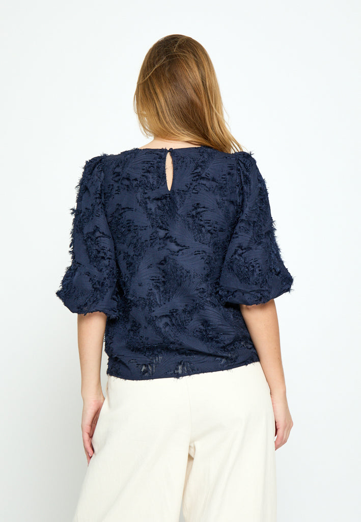 Peppercorn PCKylin Structure Blouse Blouse 2994 Sky Captain