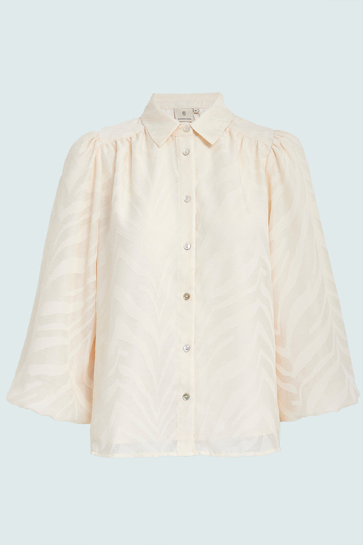 Peppercorn PCKyra Shirt Shirt 0202 Whitecap Grey