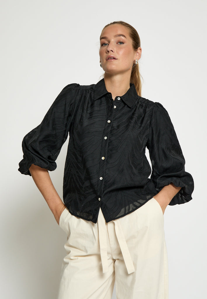 Peppercorn PCKyra Shirt Shirt 9000 Black