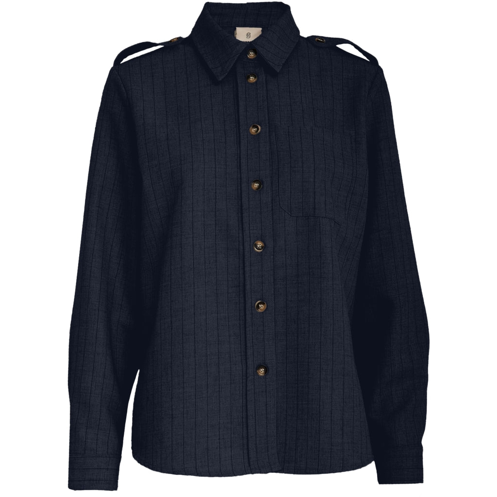Peppercorn PCLainey Shirt Shirt 9000S Black Stripe