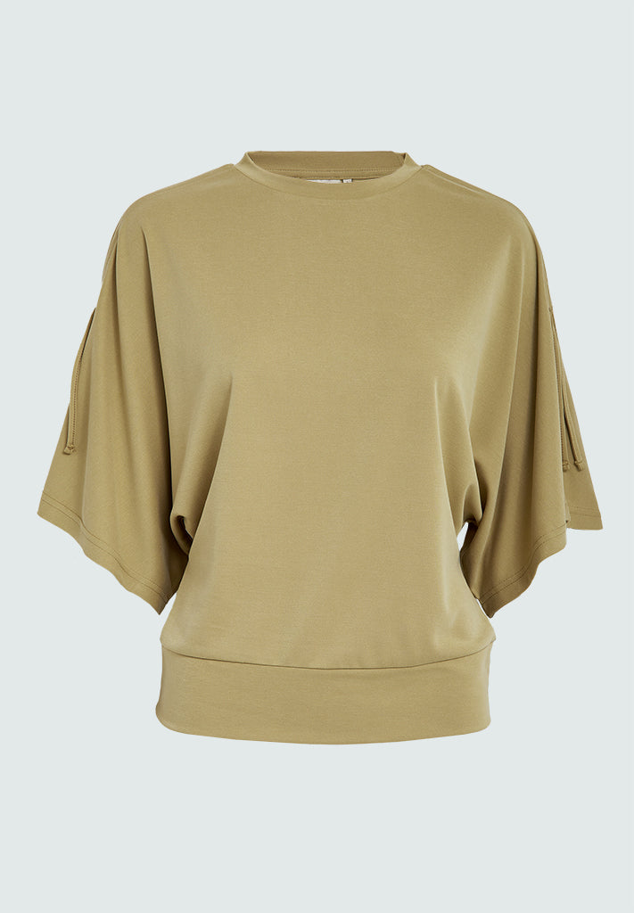Peppercorn PCLana Batsleeve Blouse Blouse 0148 Gray Green