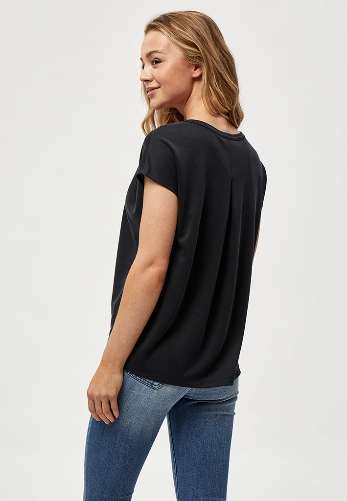 Peppercorn PCLana V T-Shirt T-Shirt 9000 Black