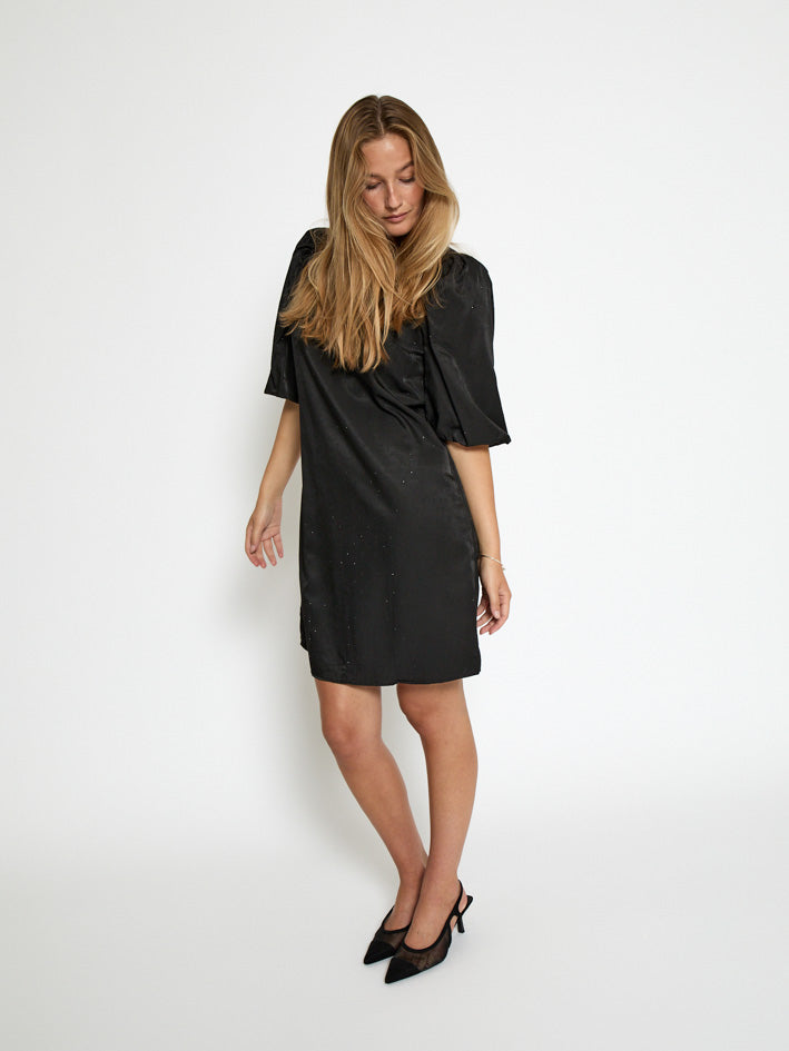Peppercorn PCLeonora Short Dress Dress 9000 Black