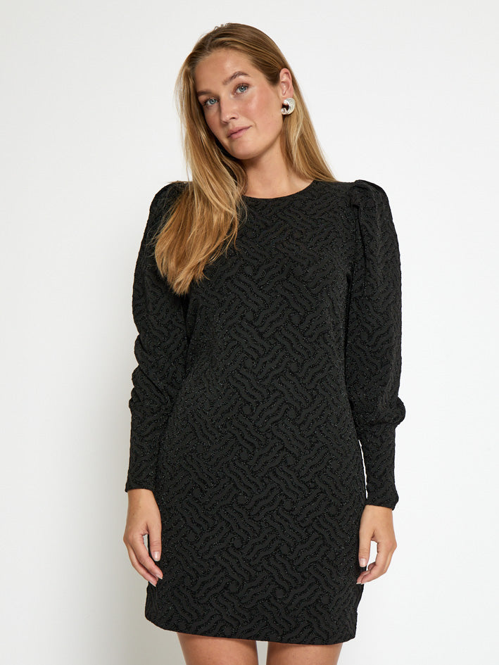 Peppercorn PCLia Anissa Dress Dress 9000J Black Jacquard