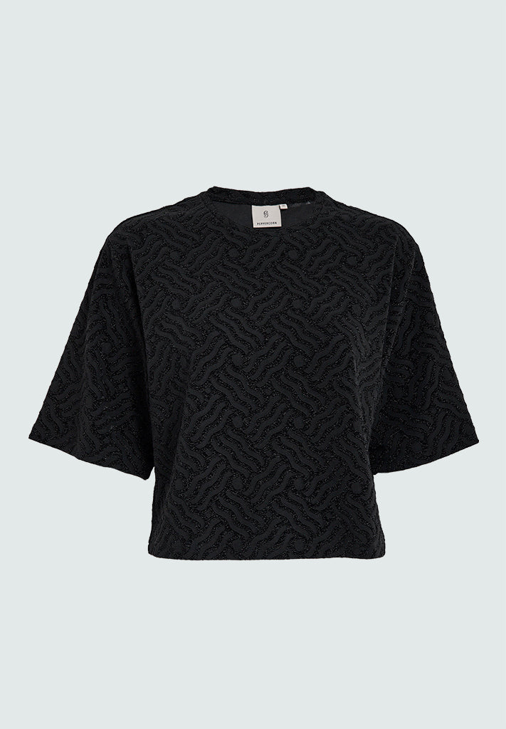 Peppercorn PCLia Top Top 9000J Black Jacquard