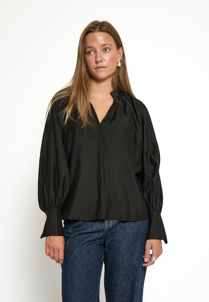 Peppercorn PCLindsey Blouse Blouse 9000 Black