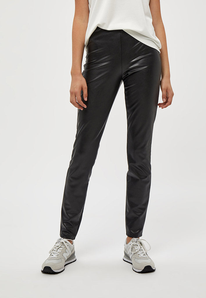 Peppercorn PCLinette PU Leggings Leggings 9000 Black