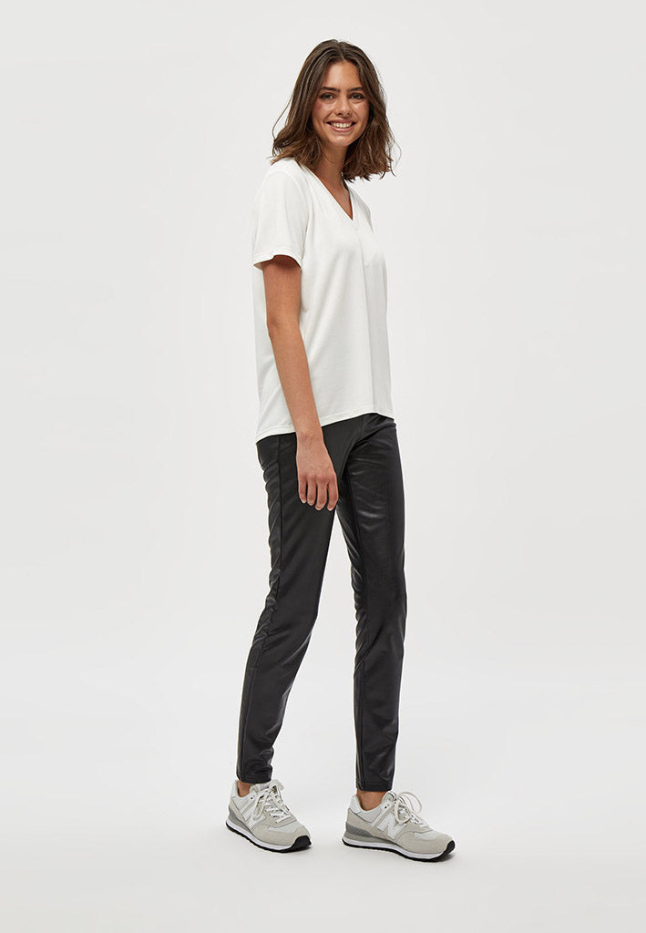 Peppercorn PCLinette PU Leggings Leggings 9000 Black