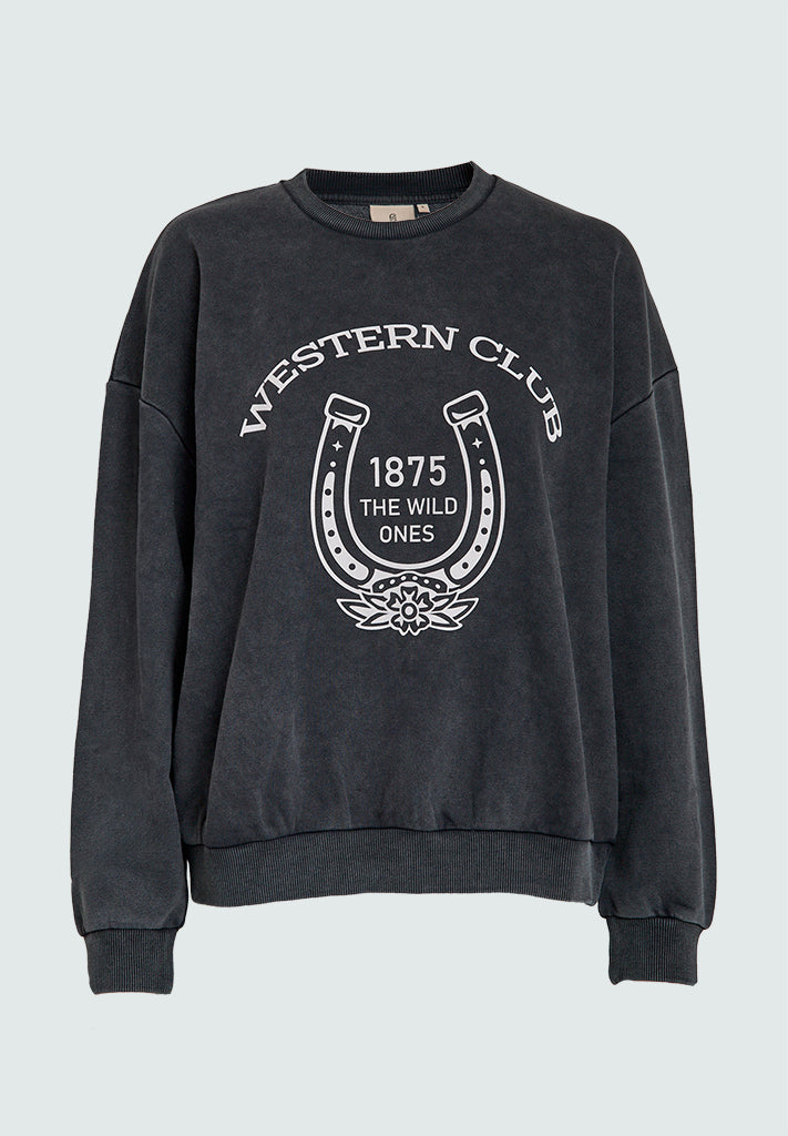 Peppercorn PCLiv Sweatshirt Sweatshirt 129 Dark Grey