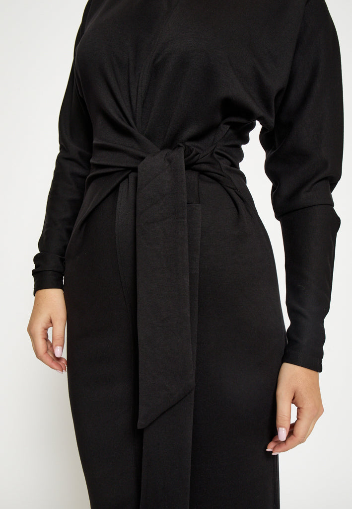 Peppercorn PCLizia Knot Dress Dress 9000 Black