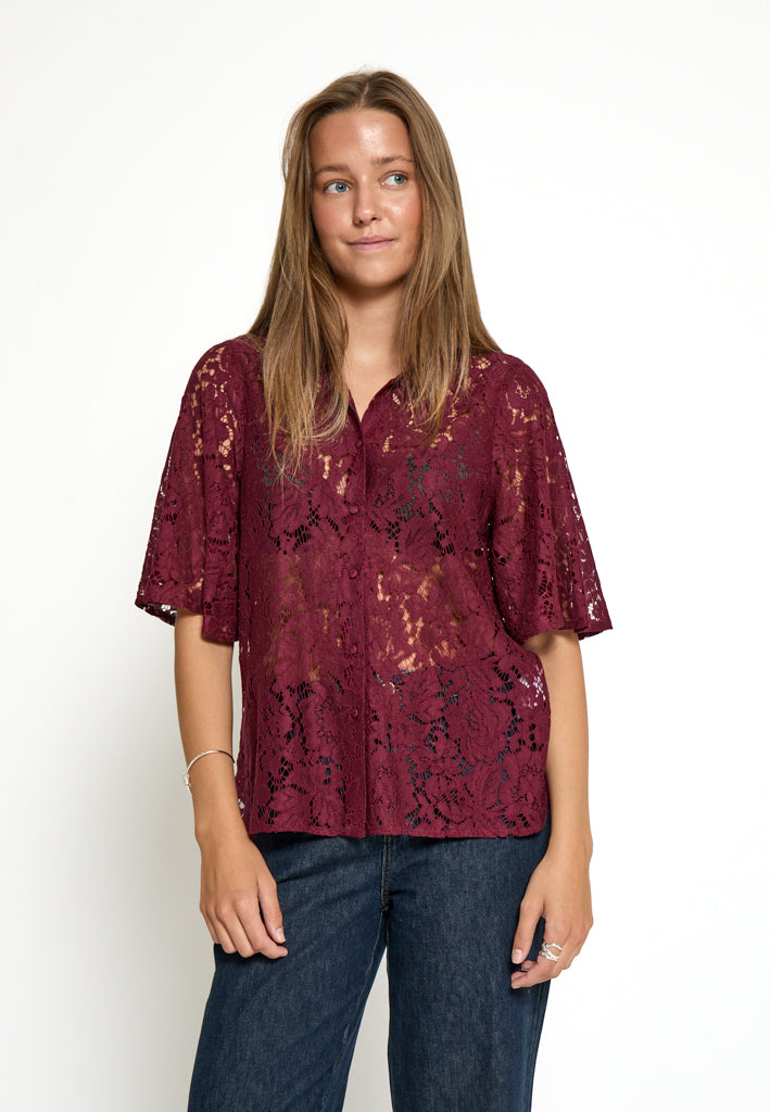Peppercorn PCLola Shirt Shirt 0905 Tawny Port