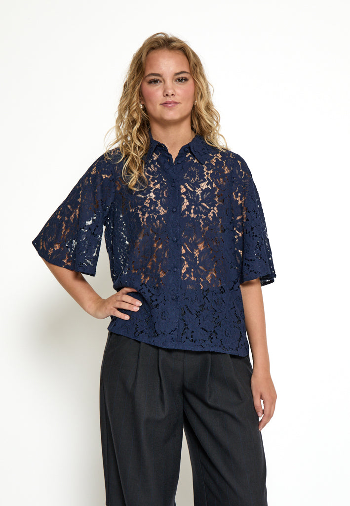 Peppercorn PCLola Shirt Shirt 1037 Ensign Blue
