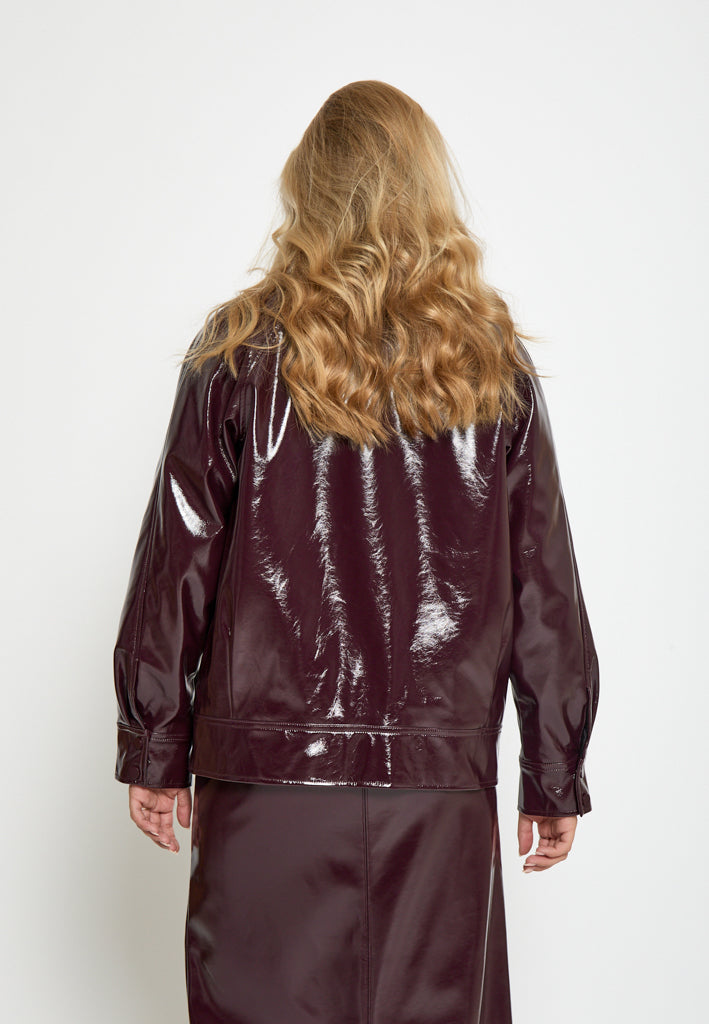 Peppercorn PCLucinda Vegan Jacket Jacket 0905 Tawny Port