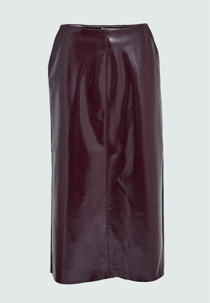 Peppercorn PCLucinda Vegan Skirt Skirt 0905 Tawny Port