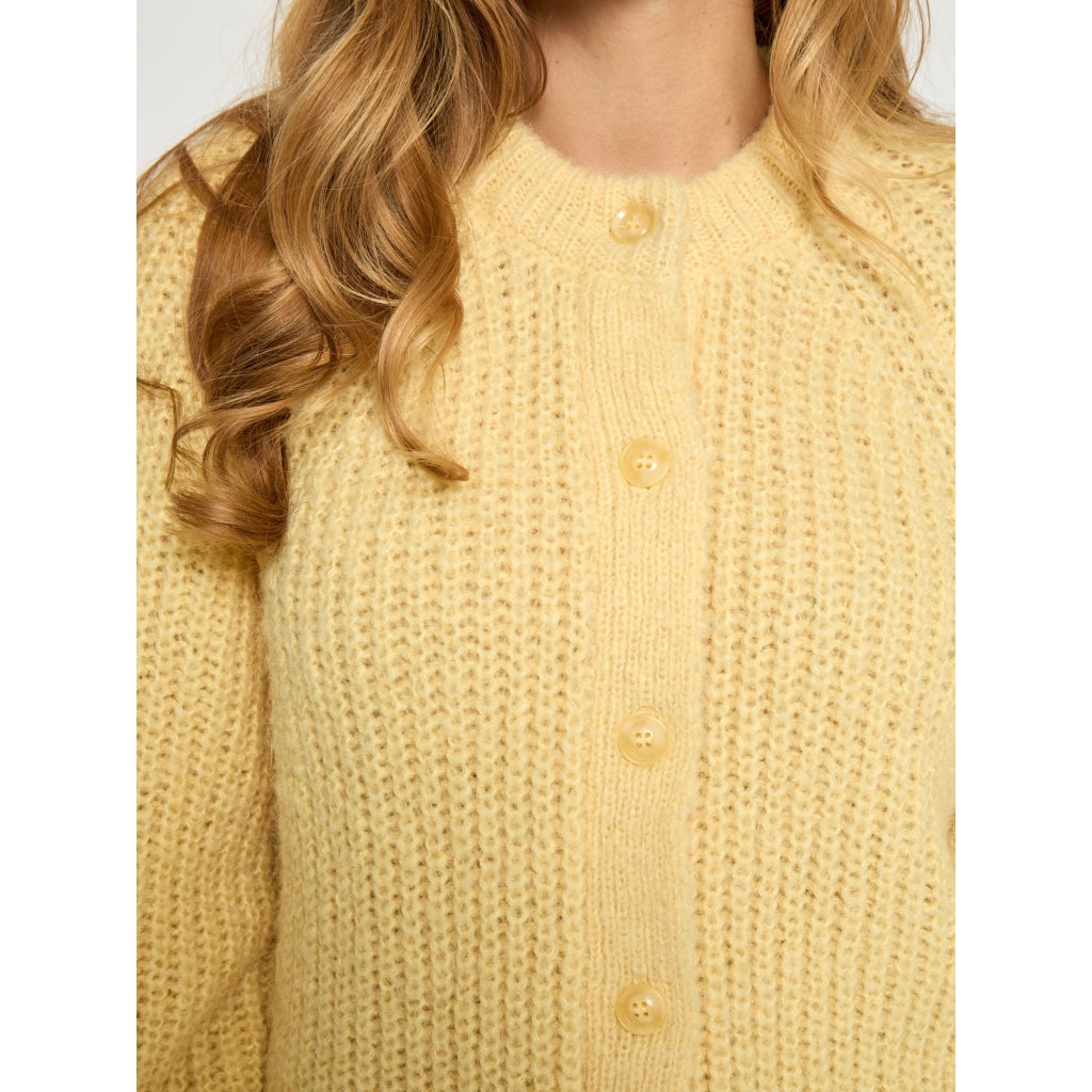 Peppercorn PCMabelle GRS Knit Cardigan Cardigans 1006 FRENCH VANILLA