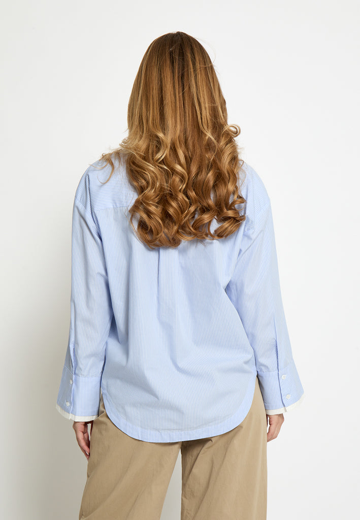 Peppercorn PCMacie Shirt Shirt 2272S Serenity Stripe