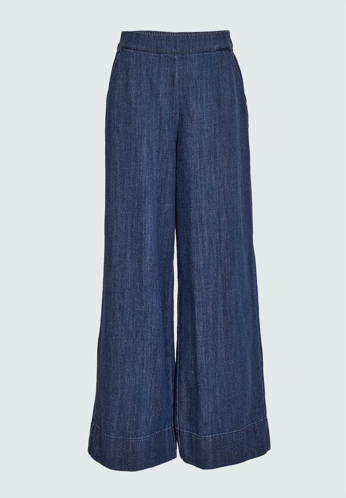 Peppercorn PCMadison Denim Pant Pant 9610 Mid Blue Denim