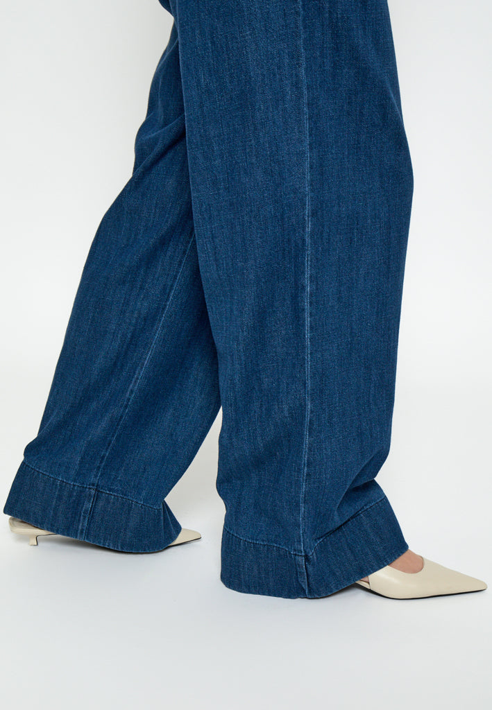 Peppercorn PCMadison Denim Pant Pant 9610 Mid Blue Denim