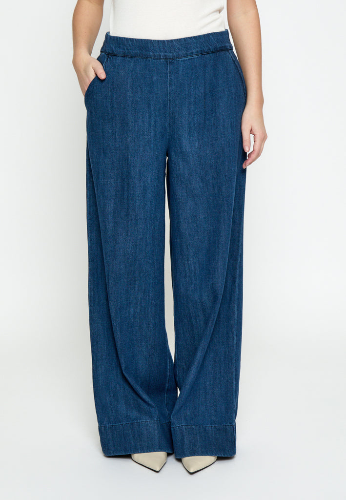 Peppercorn PCMadison Denim Pant Pant 9610 Mid Blue Denim