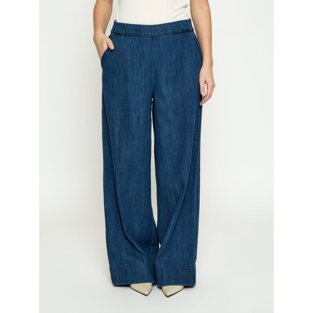 Peppercorn PCMadison Denim Pant Pant 9610 Mid Blue Denim