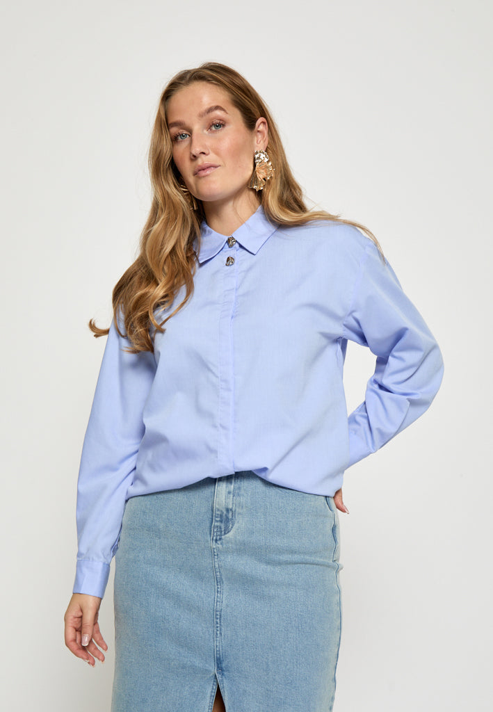 Peppercorn PCMari Shirt Shirt 2016 CORNFLOWER BLUE