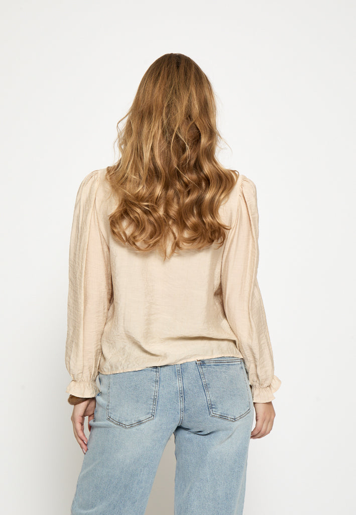 Peppercorn PCMarie Blouse Blouse 0265 Sandshell