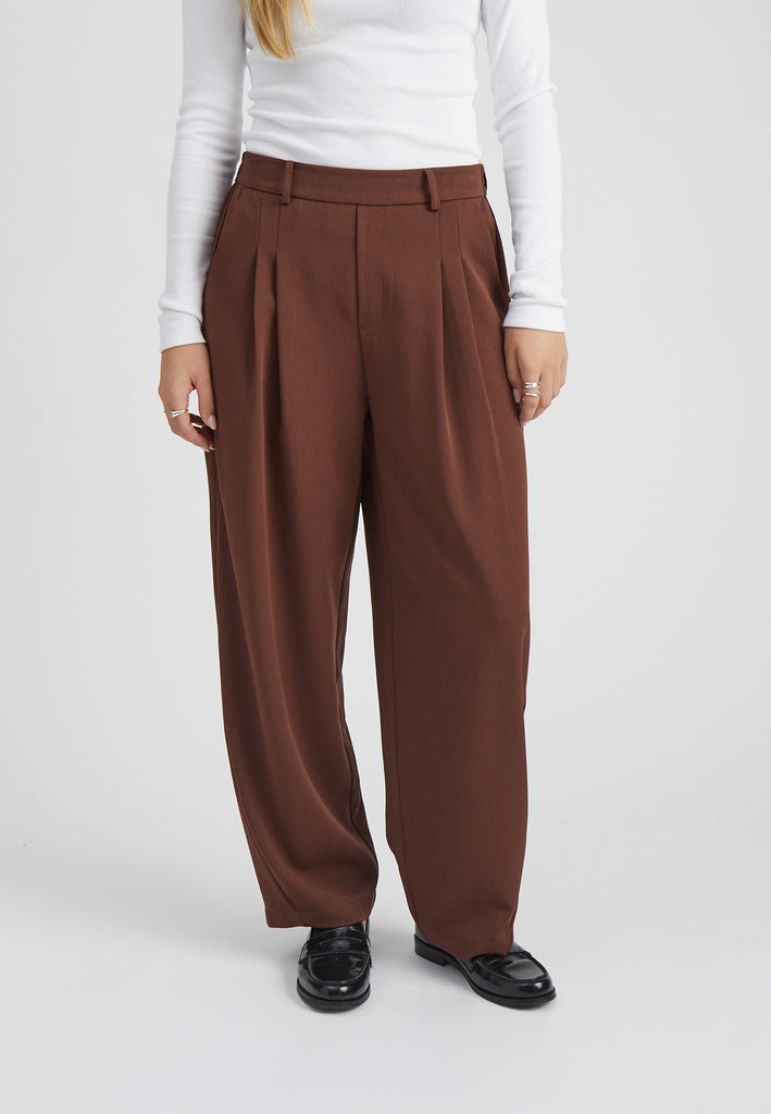 Peppercorn PCMayah HW Pant Pant 4980 Decadent Chocolate