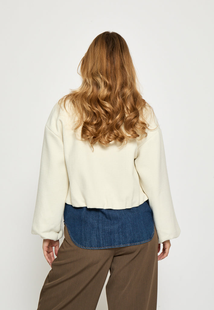 Peppercorn PCMillaya Jacket Jacket 0202 Whitecap Creme