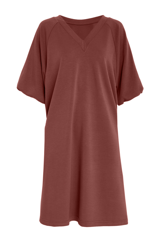 Peppercorn PCMinnie GRS Dress Dress 1008 Maroon Red
