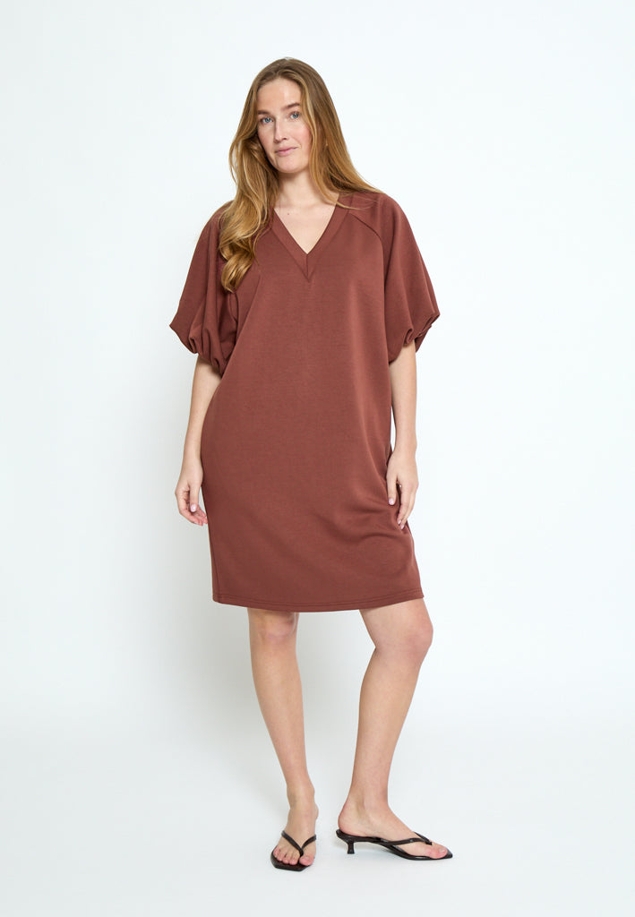 Peppercorn PCMinnie GRS Dress Dress 1008 Maroon Red