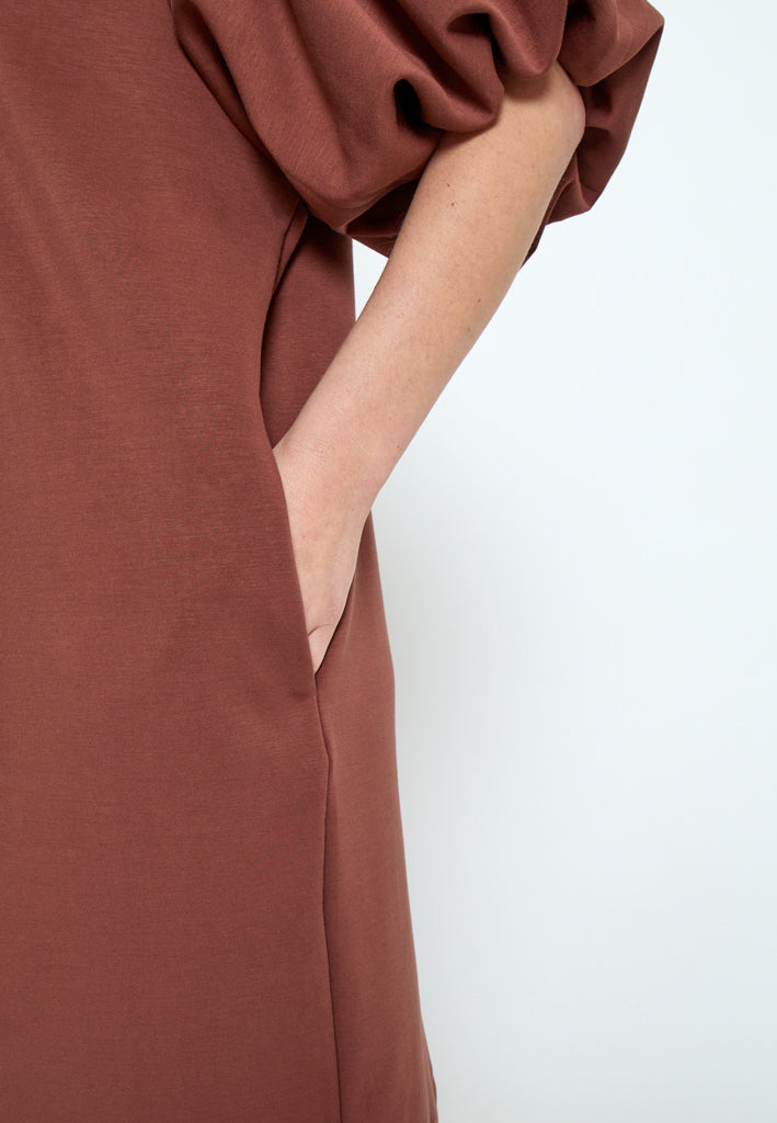 Peppercorn PCMinnie GRS Dress Dress 1008 Maroon Red