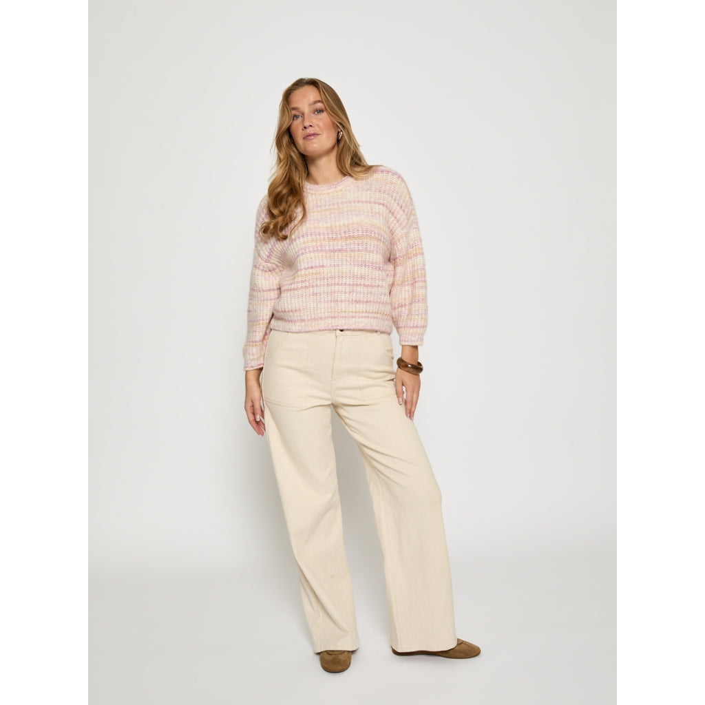 Peppercorn PCMitzi RWS Knit Pullover Pullover 4631M Mauve rose mel.