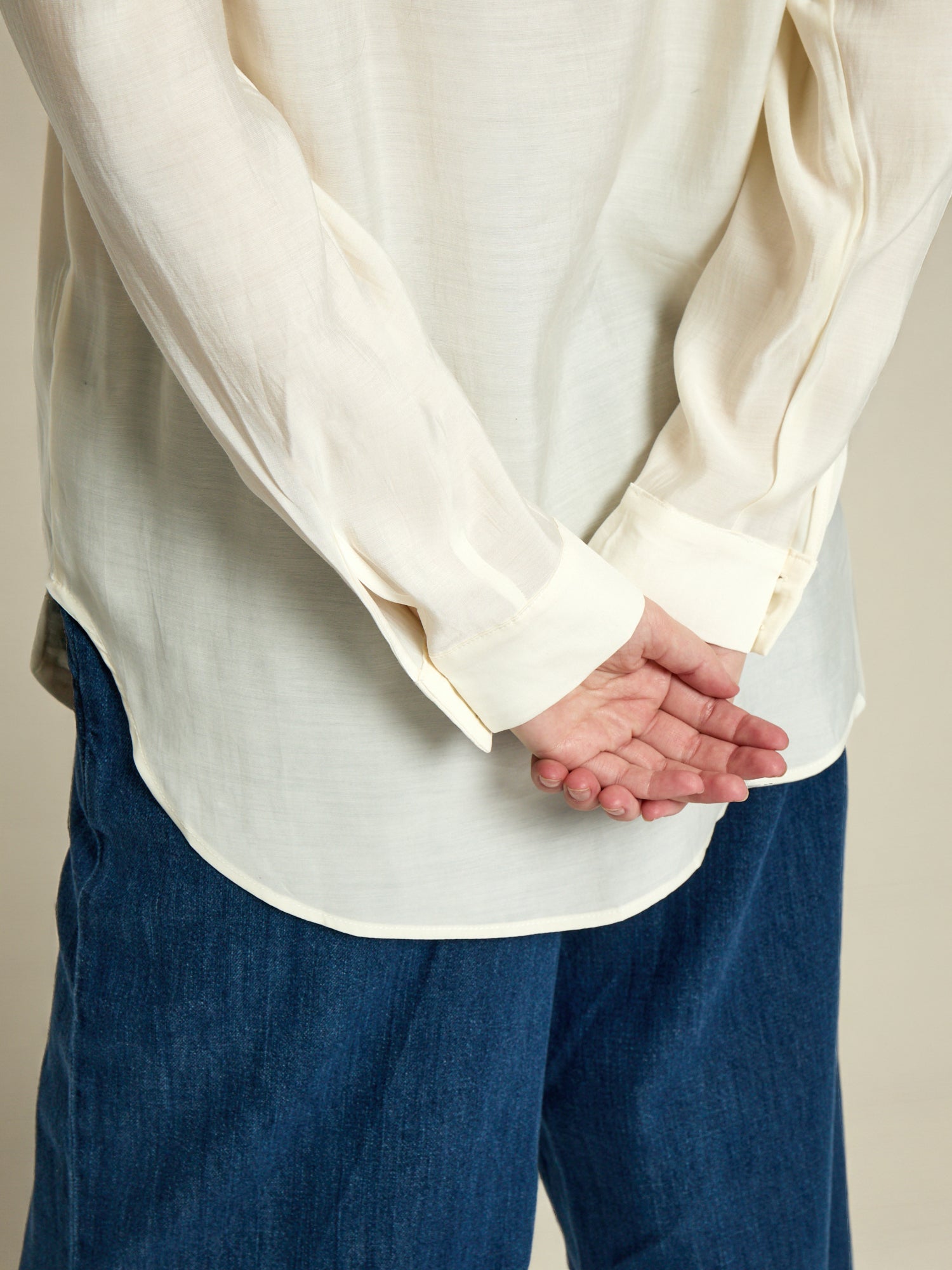 Peppercorn PCMonara Shirt Shirt 0202 Whitecap Creme