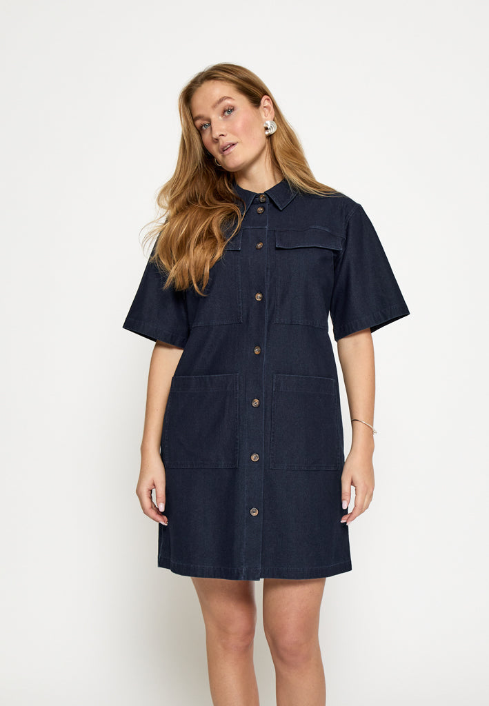 Peppercorn PCNaddie Dress Dress 006 Dark Denim