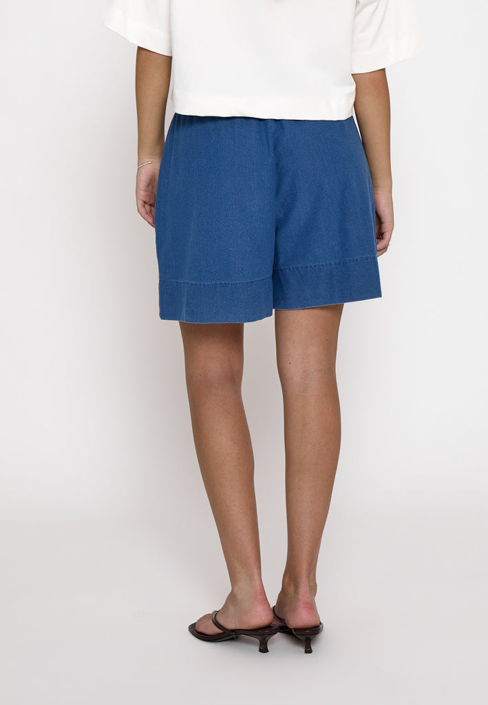 Peppercorn PCNaddie Shorts Shorts 9610 Mid Blue Denim
