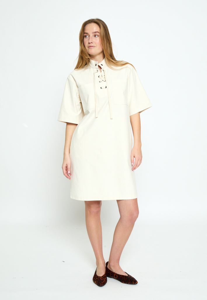 Peppercorn PCNaddie Tie String Dress Dress 0140 Tofu