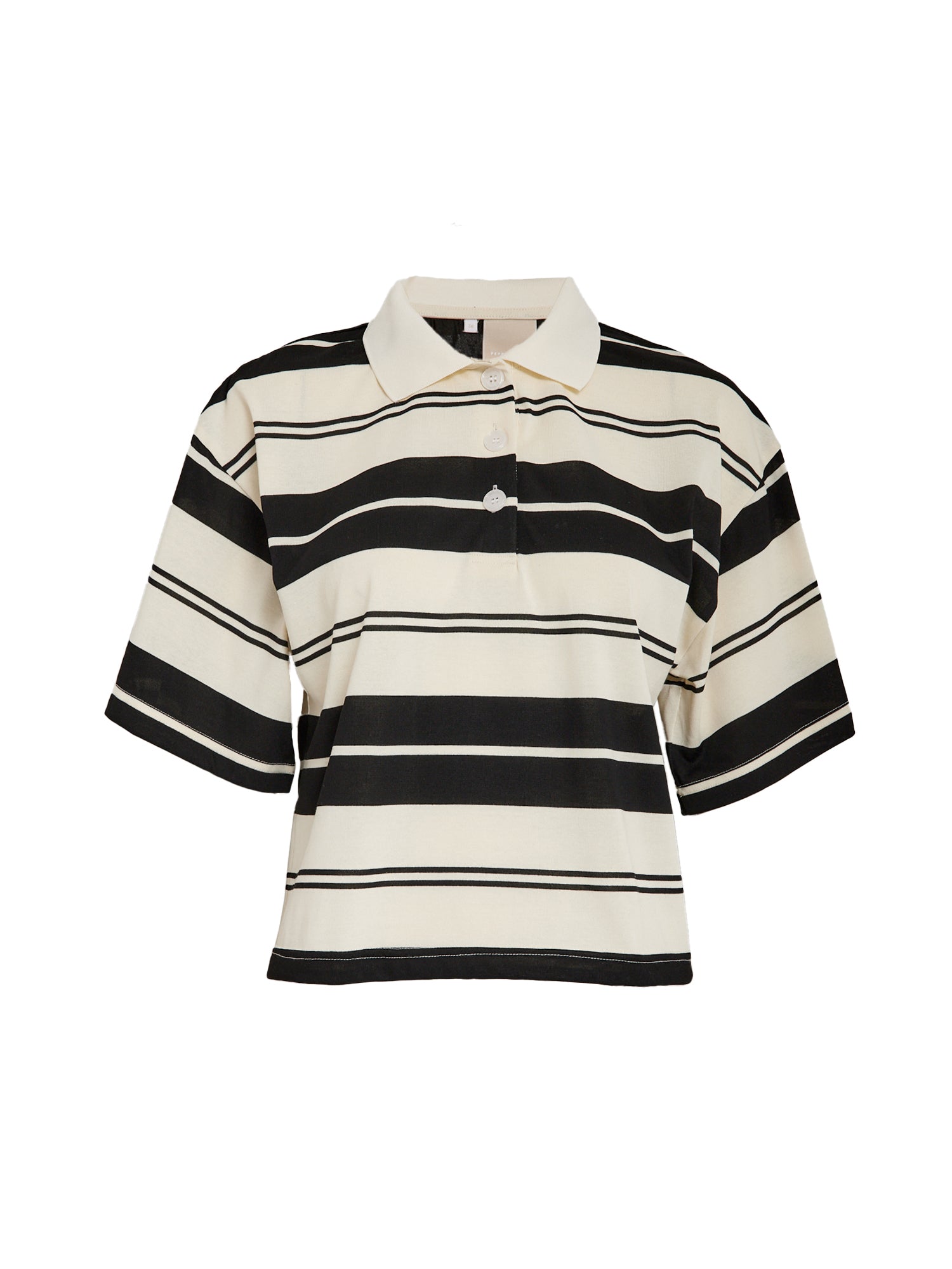 Peppercorn PCNaja Polo T-Shirt T-Shirt 2206S Fog Sand Stripe