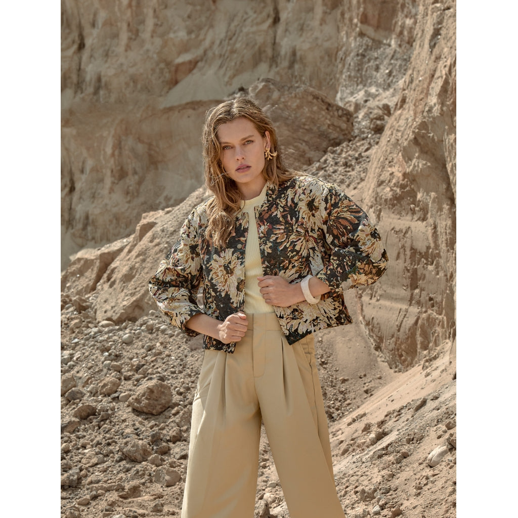 Peppercorn PCNathalie Bomber Jacket Jacket 5047J CHERRY MOHAGANY JAC