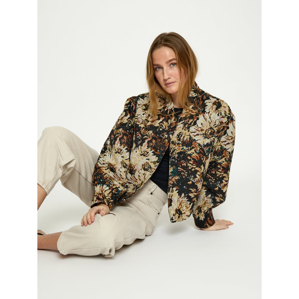 Peppercorn PCNathalie Bomber Jacket Jacket 5047J CHERRY MOHAGANY JAC