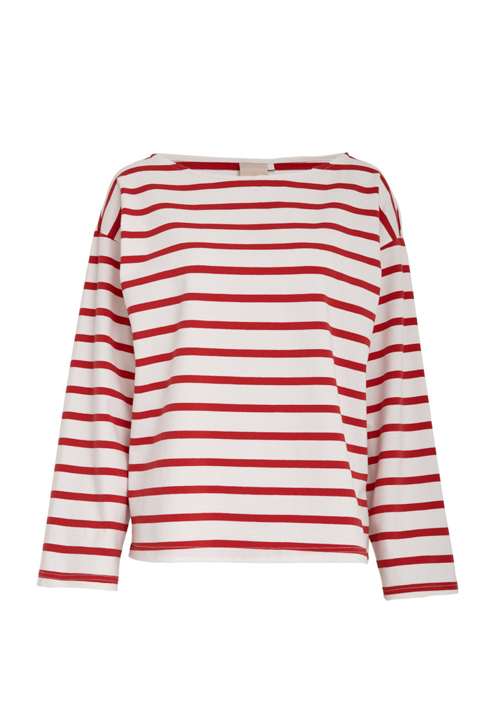Peppercorn PCNayala Blouse Blouse 4049S Aura Orange Stripe