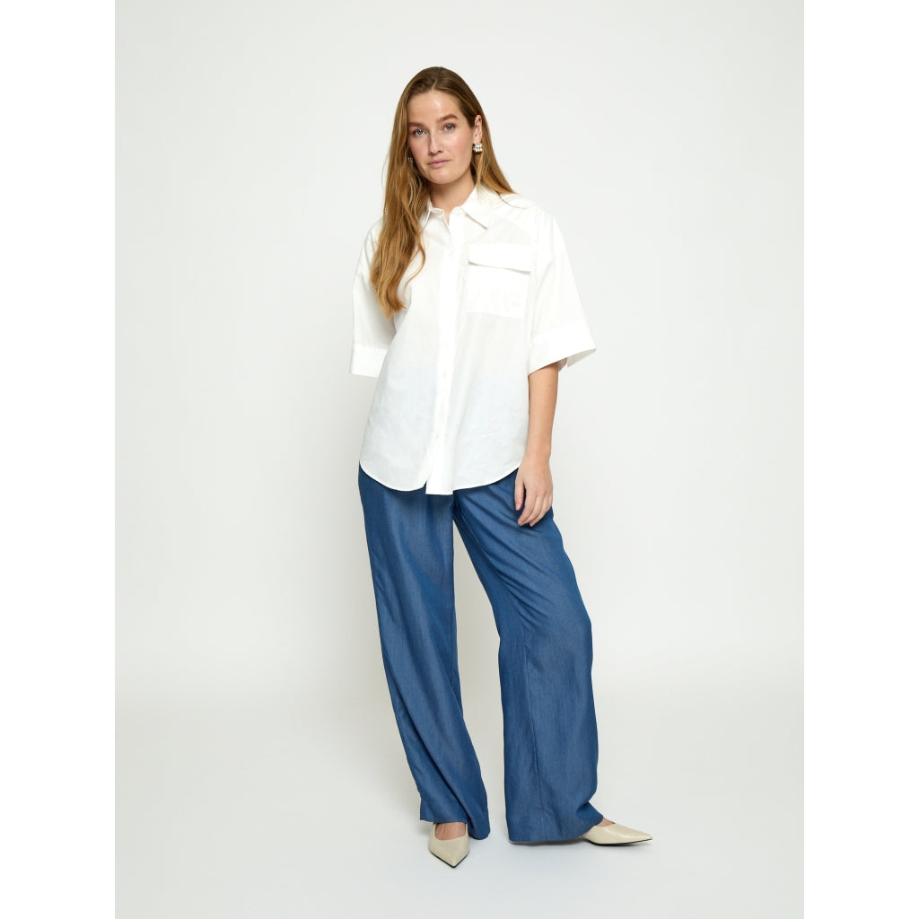 Peppercorn PCNedrine Shirt Shirt 0001 White