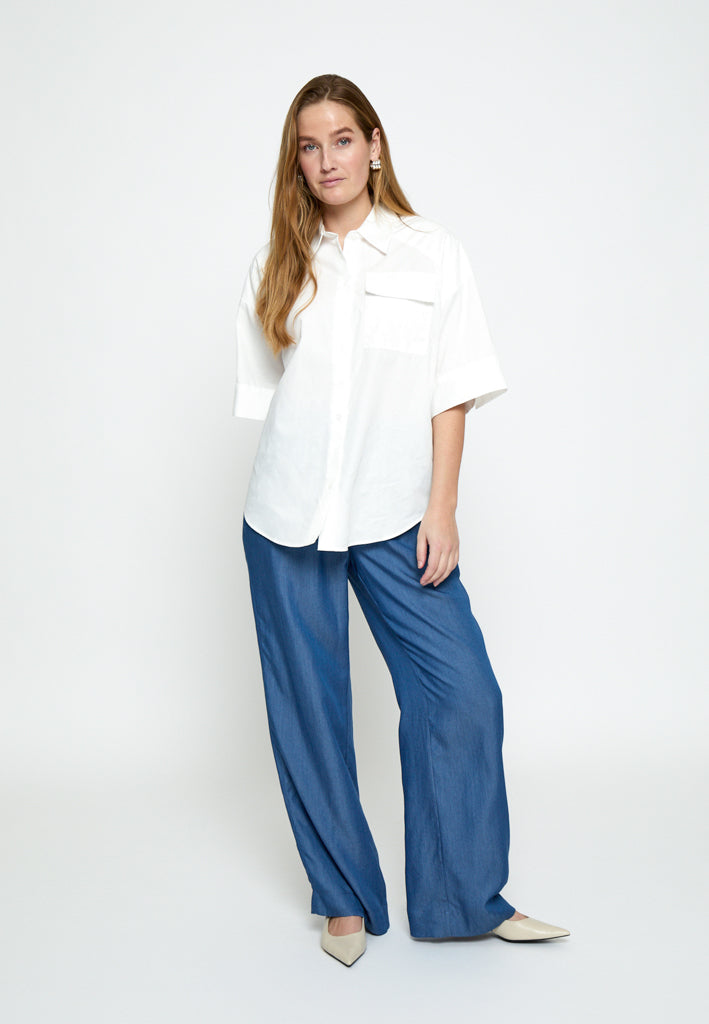 Peppercorn PCNedrine Shirt Shirt 0001 White